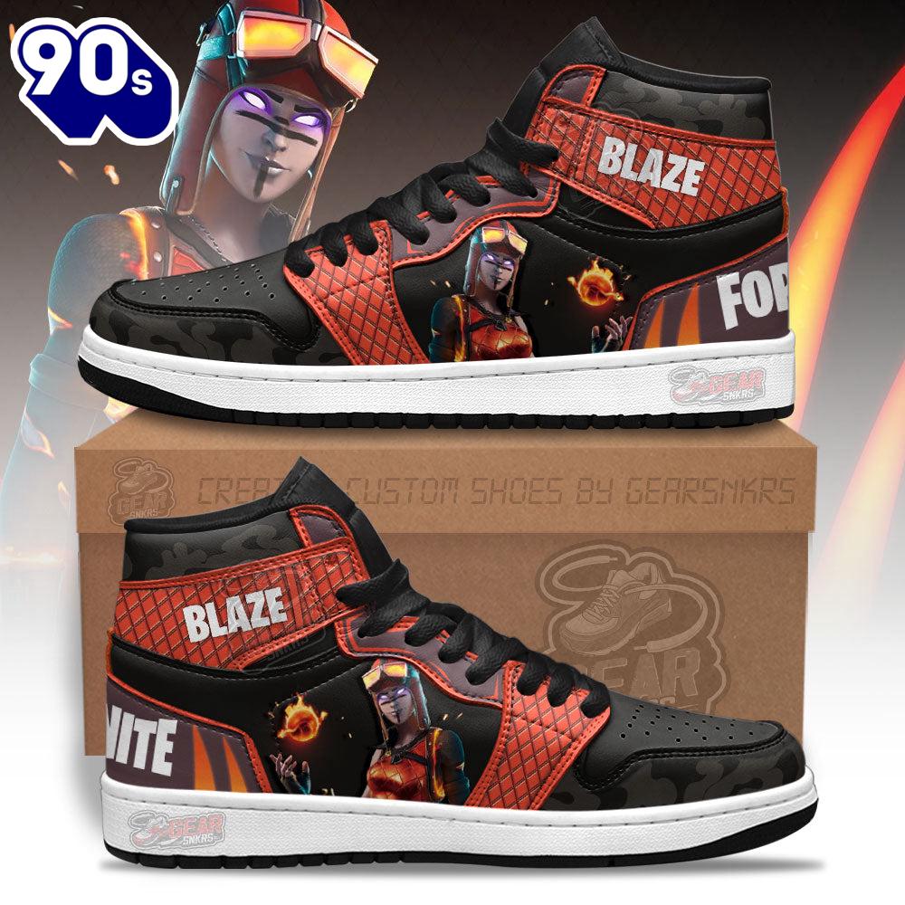 Blaze Skin Game Character Shoes Custom For Fans Blaze Skin Game Character Shoes Custom For Fans