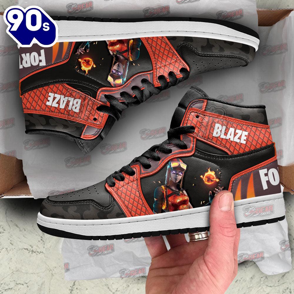 Blaze Skin Game Character Shoes Custom For Fans Blaze Skin Game Character Shoes Custom For Fans
