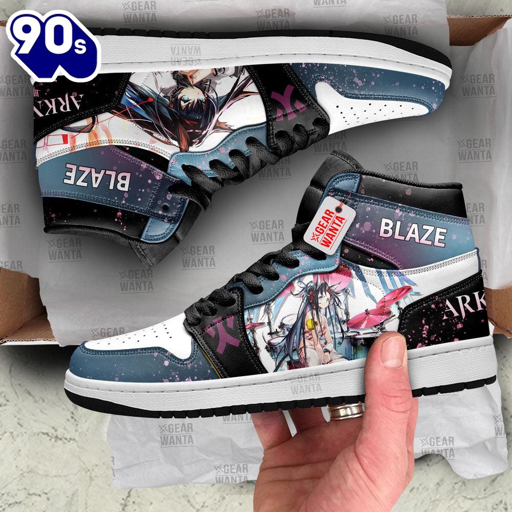Blaze Skin J1-Sneakers Custom Shoes MN040 Blaze Skin J1-Sneakers Custom Shoes MN040