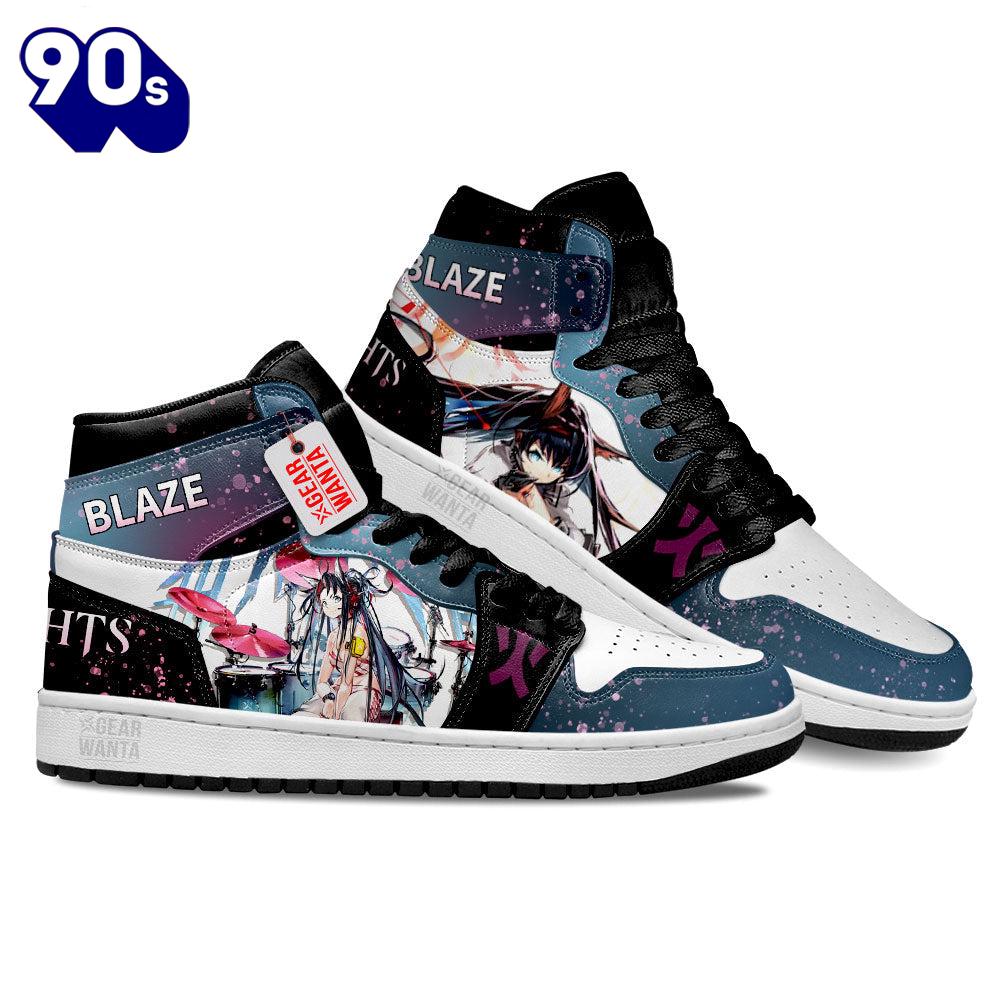 Blaze Skin J1-Sneakers Custom Shoes MN040 Blaze Skin J1-Sneakers Custom Shoes MN040