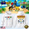 Blink 182 x PAC MAN White Hoodie, Viral 3D Music Tee