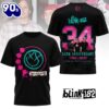 Blink-182 34th Anniversary T-shirt