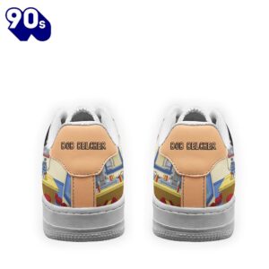 Bob Belcher Bob's Burger Custom Air Sneakers 1 Bob Belcher Bob's Burger Custom Air Sneakers