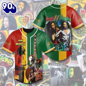 Bob Marley Baseball Jersey