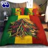 Bob Marley Merry Christmas Gift Fans Bedding Set Decor Home