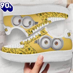 Bob Minion Air Sneakers Custom Shoes 3 Bob Minion Air Sneakers Custom Shoes
