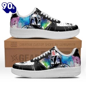 Boba Fett Star Wars Custom Air Sneakers v1 3 Boba Fett Star Wars Custom Air Sneakers v1