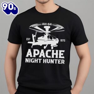 Boeing AH-64 Apache Night Hunter Classic Unisex T-Shirt Gildan