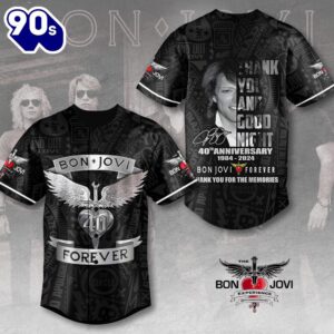 Bon Jovi Baseball Jersey