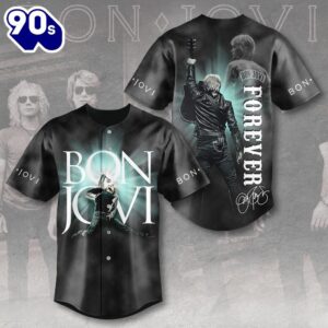 Bon Jovi Baseball Jersey  Gift For Fans