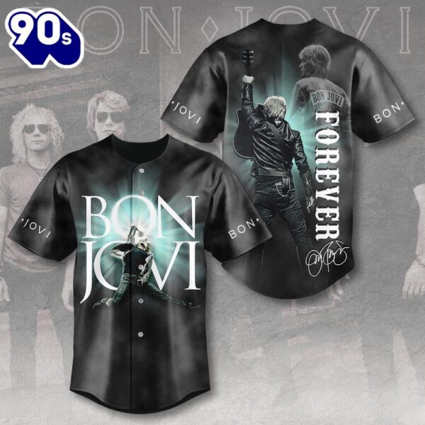Bon Jovi Baseball Jersey  Gift For Fans
