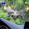 Bon Jovi Decor Christmas  Acrylic Car Ornament, Hanging Ornament Christmas Day