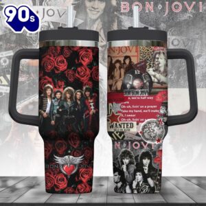 Bon Jovi New Trend 40oz Tumbler