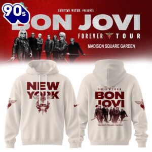 Bon Jovi x New York – Forever Tour 2026 Collection Hoodie