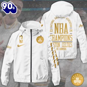 Boston Celtics 3D Windbreaker Jacket…