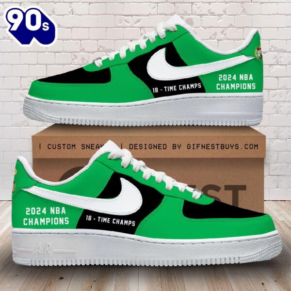 Boston Celtics Air Force 1 Sneaker  New Trend