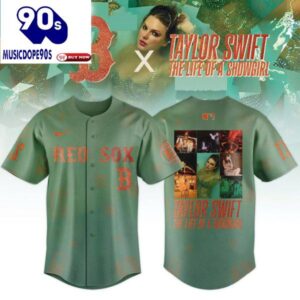 Boston Red Sox Taylor Swift The Life Of A Showgirl 12th Album 2025 MLB Baseball Jersey