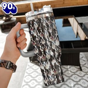 Boston Terrier Tumbler 40OZ For&hellip;