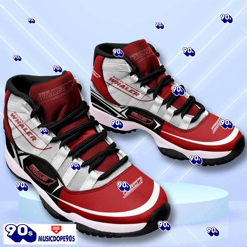 Boston Whaler Custom Name Air Jordan 11 Sneakers Vintage Shoes Boston Whaler Custom Name Air Jordan 11 Sneakers Vintage Shoes
