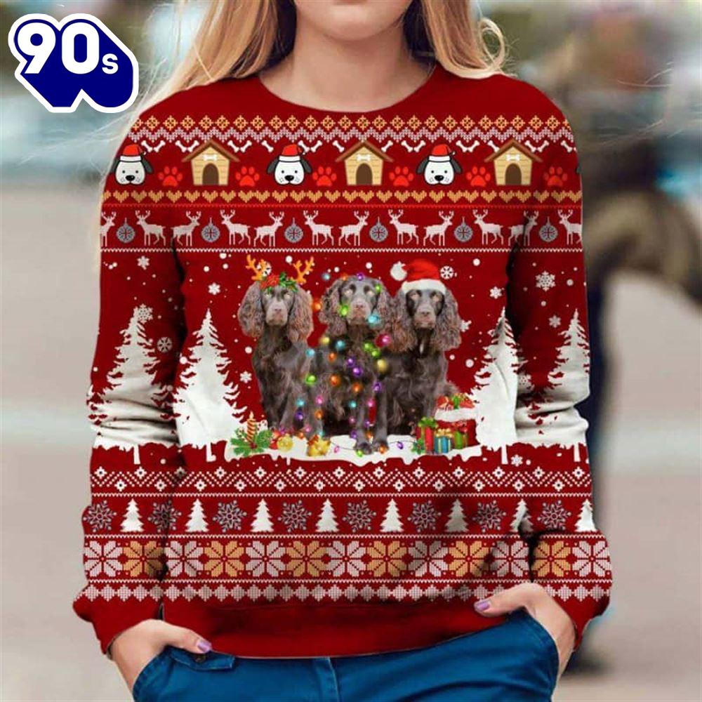 Boykin Spaniel Ugly Premium Sweater Boykin Spaniel Ugly Premium Sweater