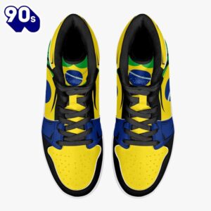 Brazil Flag JD1 Sneakers Custom Country