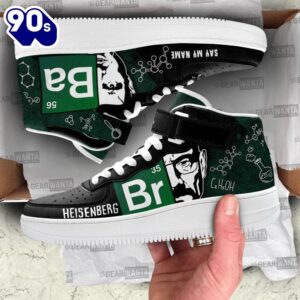 Breaking Bad High Top Air Force Shoes Custom Sneakers Fans
