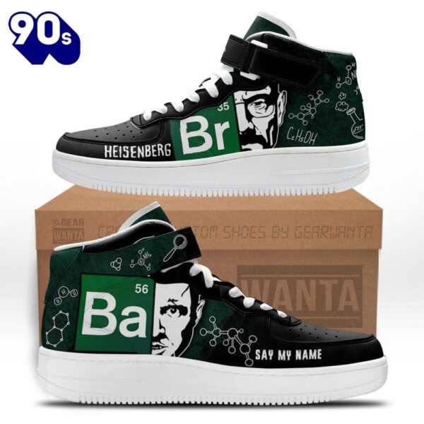 Breaking Bad High Top Air Force Shoes Custom Sneakers Fans