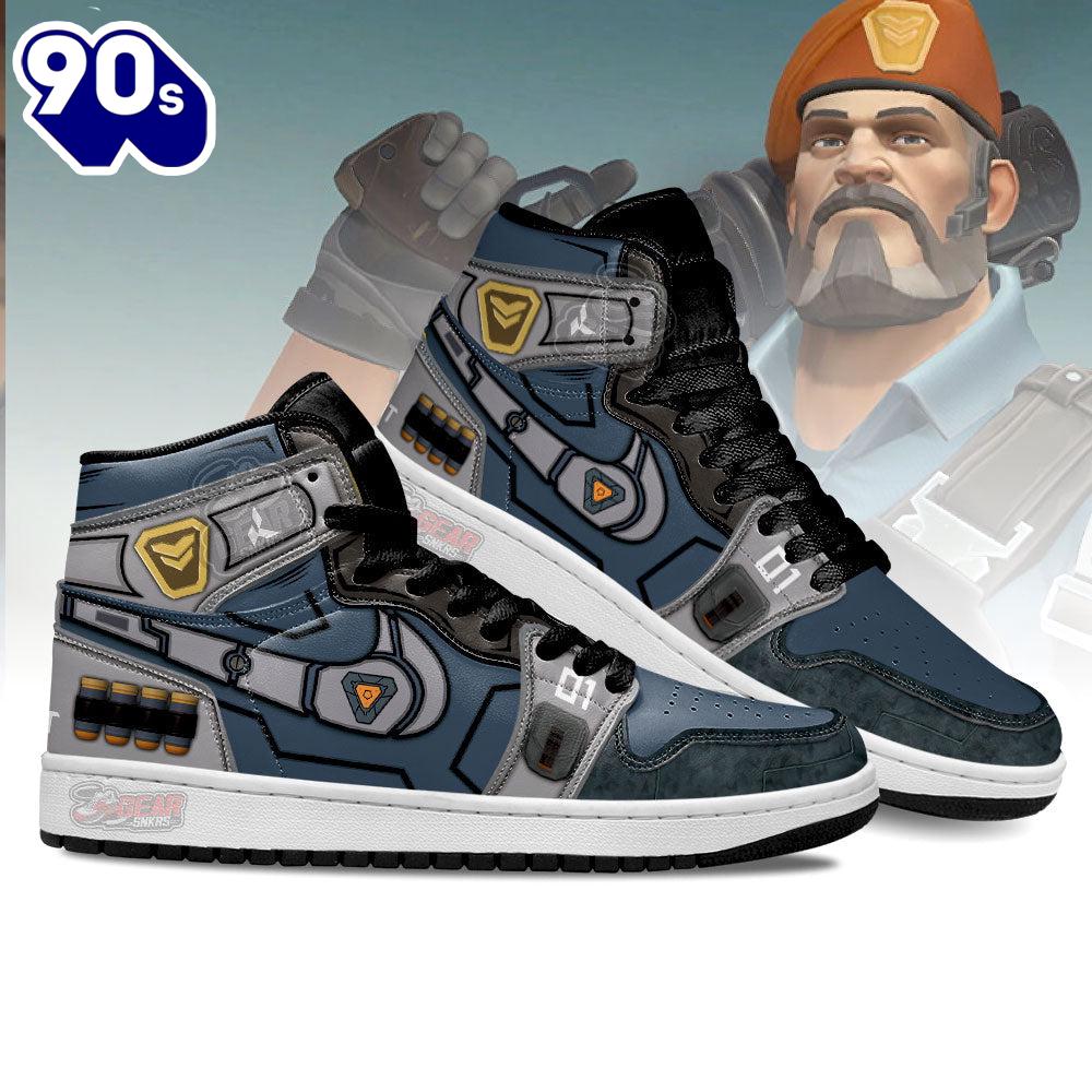 Brimstone Valorant Agent Shoes Custom Brimstone Valorant Agent Shoes Custom