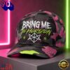 Bring Me The Horizon Neon Chaos Camo Classic Cap, Music Fan Baseball Cap