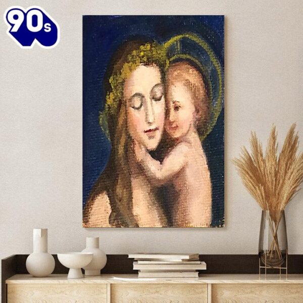 Bringing God’s Love Canvas Wall Art Gift For Mom  Gift Christmas