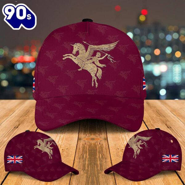 British Army Paras Airborne Forces Pegasus Baseball Cap  Gift For Veteran Day