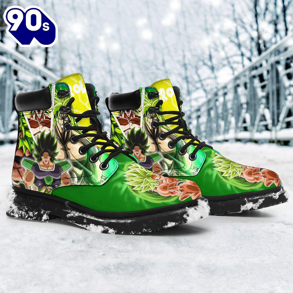 Broly Dragon Ball Super Leather Boots Shoes Anime Custom Idea Broly Dragon Ball Super Leather Boots Shoes Anime Custom Idea