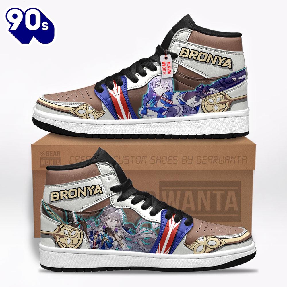 Bronya Honkai Star Rail J1 Shoes Custom For Fans Bronya Honkai Star Rail J1 Shoes Custom For Fans