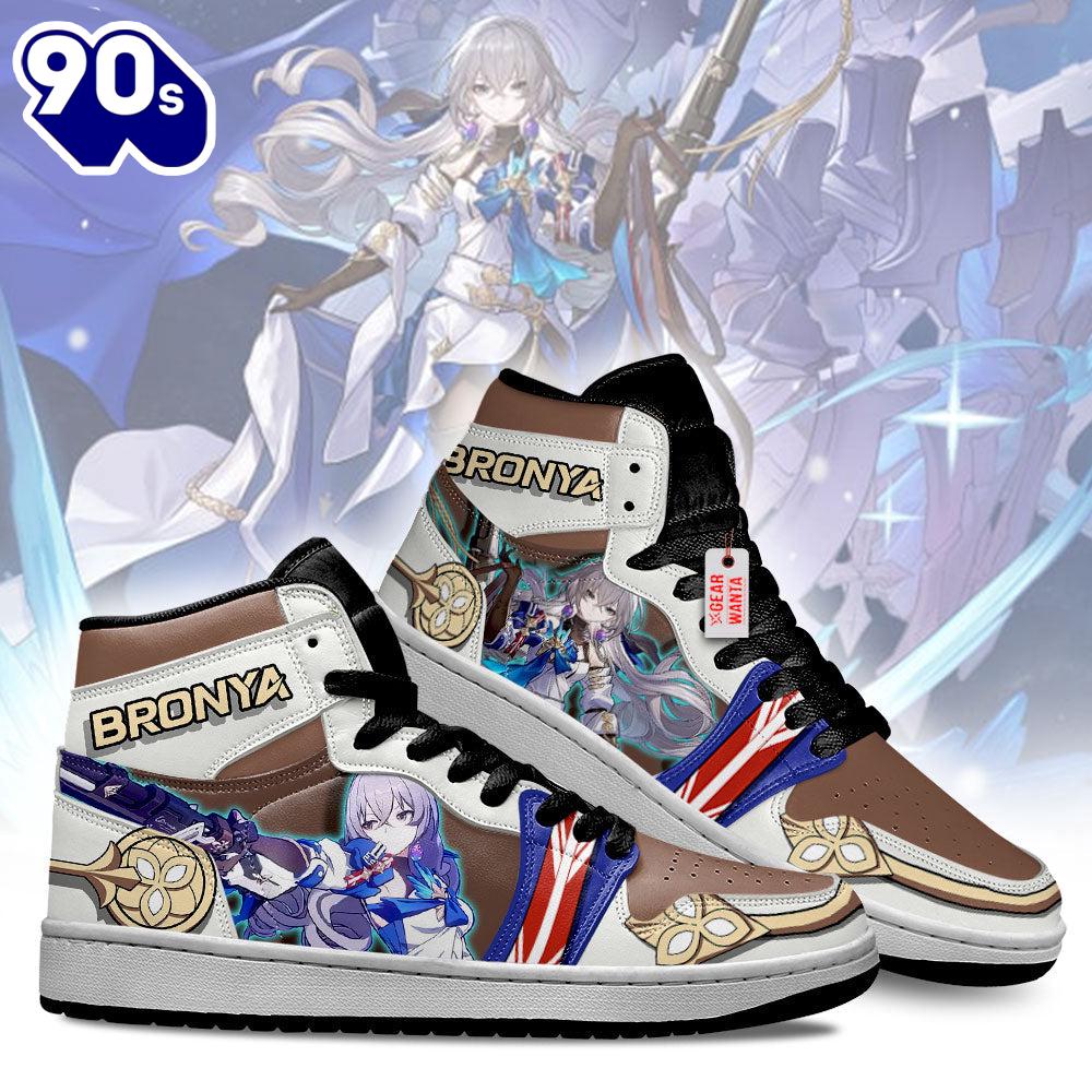 Bronya Honkai Star Rail J1 Shoes Custom For Fans Bronya Honkai Star Rail J1 Shoes Custom For Fans