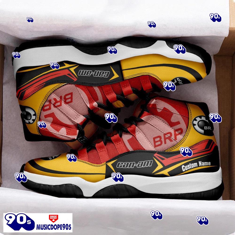 BRP Can Am Motor Custom Name Air Jordan 11 Sneakers Vintage Shoes BRP Can Am Motor Custom Name Air Jordan 11 Sneakers Vintage Shoes