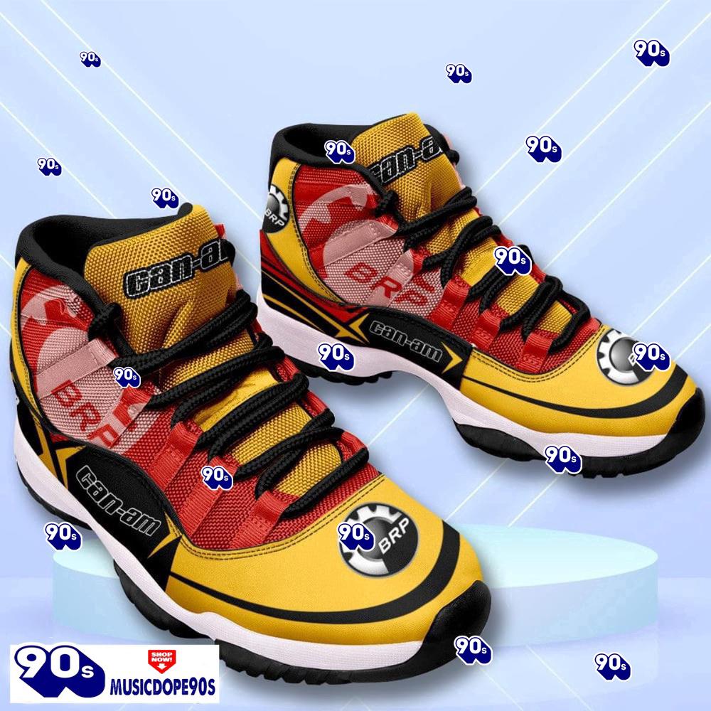 BRP Can Am Motor Custom Name Air Jordan 11 Sneakers Vintage Shoes BRP Can Am Motor Custom Name Air Jordan 11 Sneakers Vintage Shoes