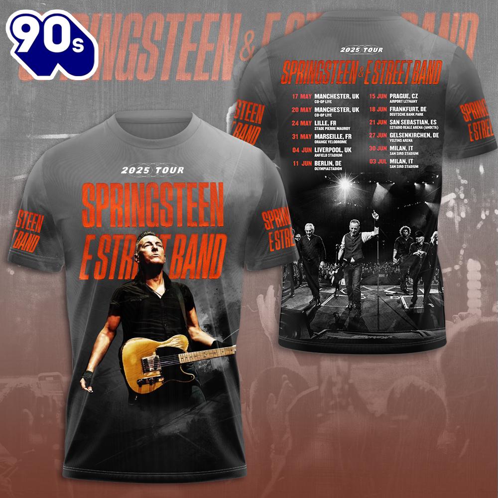 Bruce Springsteen 3D Apparel For Man And Women Rock Music 3D Shirt Bruce Springsteen 3D Apparel For Man And Women Rock Music 3D Shirt