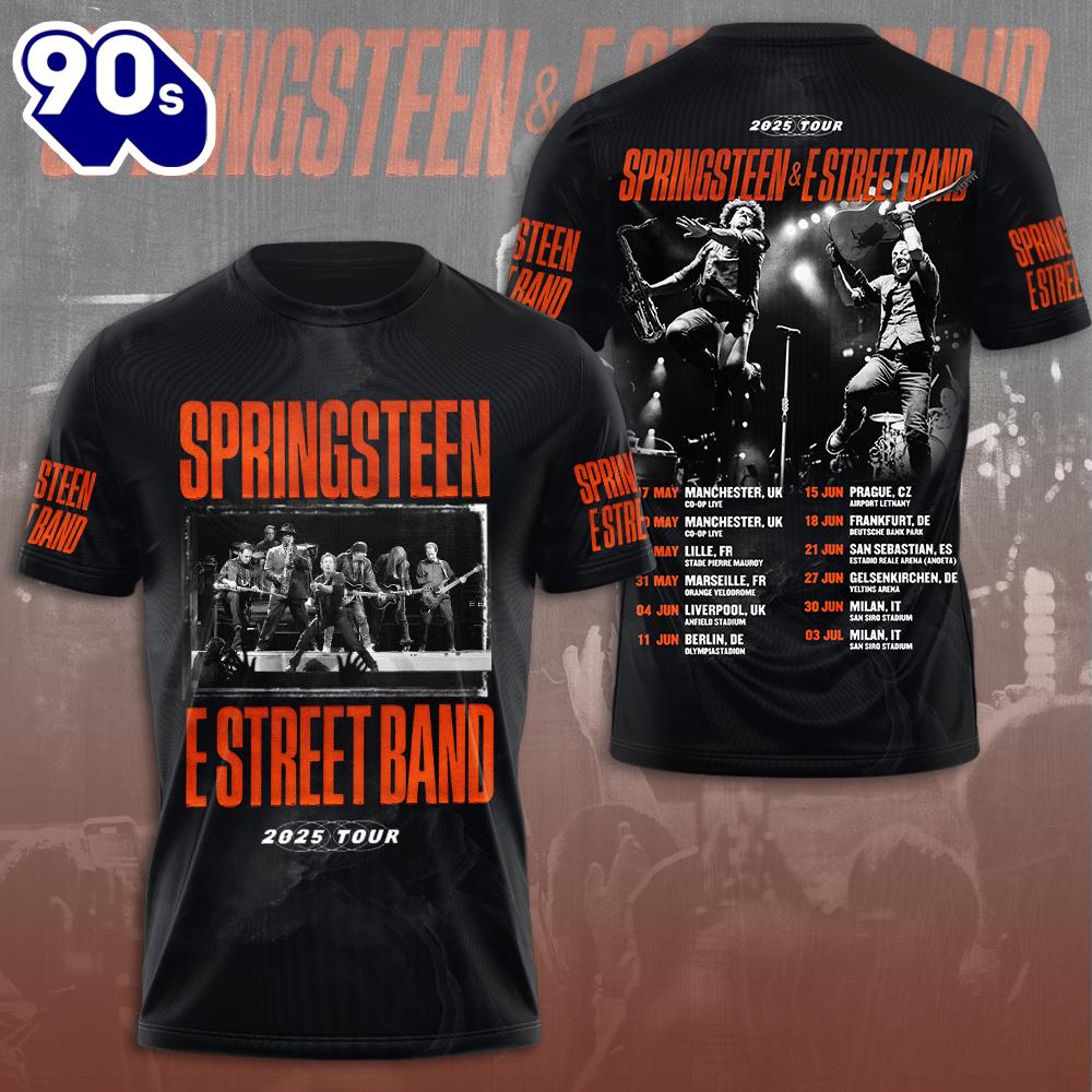 Bruce Springsteen 3D Apparel Gift For Fans Rock Music 3D Shirt Bruce Springsteen 3D Apparel Gift For Fans Rock Music 3D Shirt