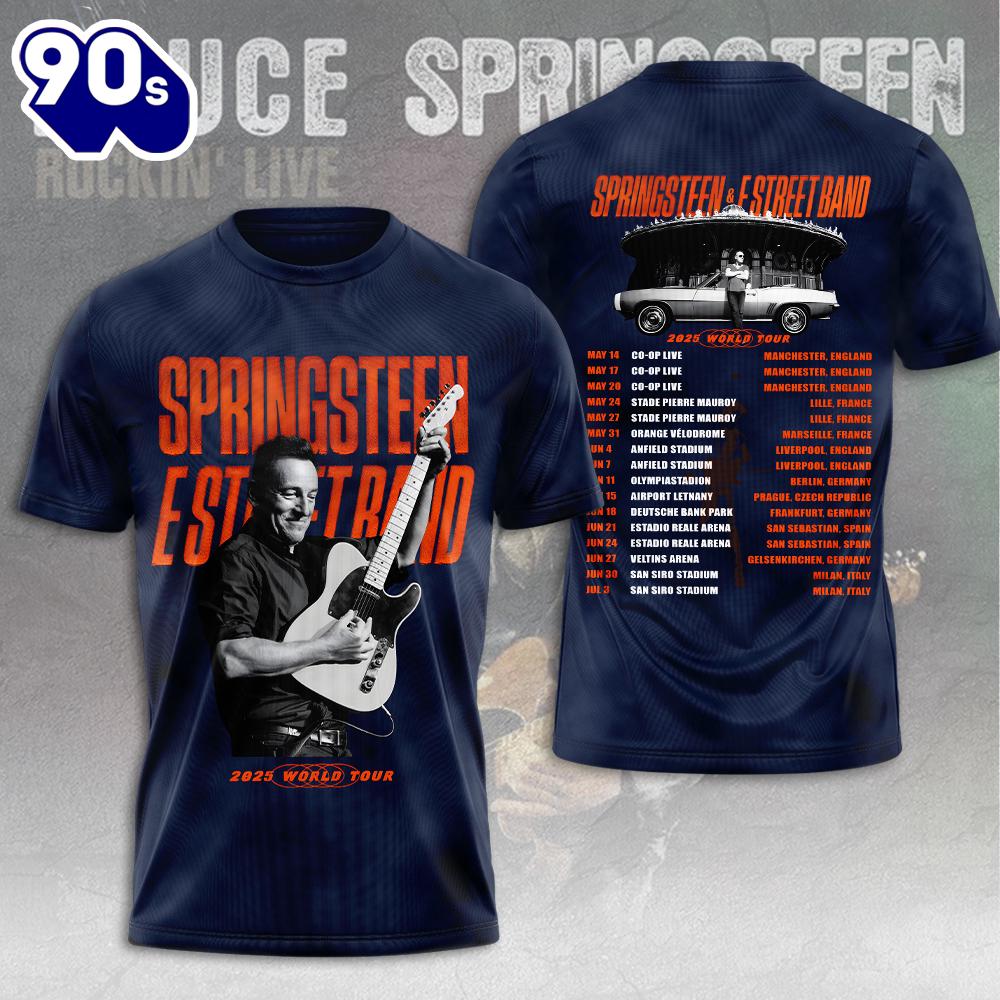 Bruce Springsteen 3D Apparel Gift Summer For Man And Women Rock Music 3D Shirt Bruce Springsteen 3D Apparel Gift Summer For Man And Women Rock Music 3D Shirt