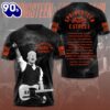 Bruce Springsteen 3D Apparel New 2025 T-shirt Rock Music 3D Shirt