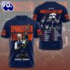 Bruce Springsteen 3D Apparel Summer 2025 Shirt Rock Music 3D Shirt