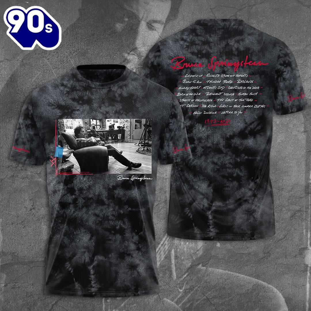 Bruce Springsteen 3D Apparel Trend T-shirts Rock Music 3D Shirt Bruce Springsteen 3D Apparel Trend T-shirts Rock Music 3D Shirt