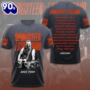 Bruce Springsteen 3D Apparel T-shirt…