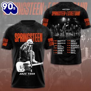 Bruce Springsteen 3D Apparel T-shirt…