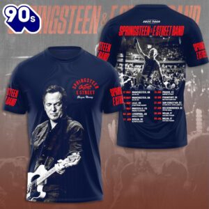 Bruce Springsteen 3D Apparel T-shirt,…
