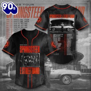 Bruce Springsteen Baseball Jersey