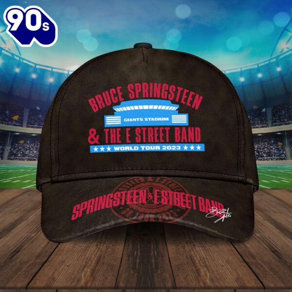 Bruce Springsteen, The Boss, E Street Band, Giant Stadium, Bruce Springsteen Classic Cap