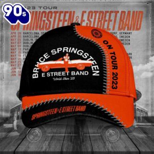Bruce Springsteen, The Boss, E Street Band, Heartland Rock, On World Tour Cap