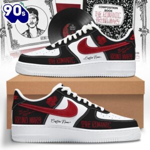 Bruno Mars “The Romantic “ New Merch Shoes
