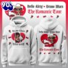 Bruno Mars x Hello Kitty The Romantic Tour 2026 Red and White Limited Hoodie